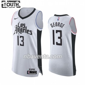 Camiseta Niños Los Angeles Clippers Paul George 13 2019-20 Nike City Edition Swingman